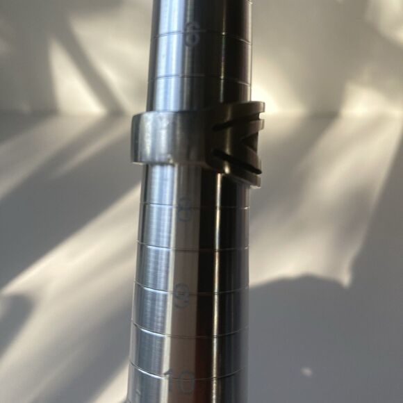 VTG Sterling Silver 925 Native American Tribal Overlay Ring SZ 7.5 UNISEX 10.5g - Picture 5 of 10